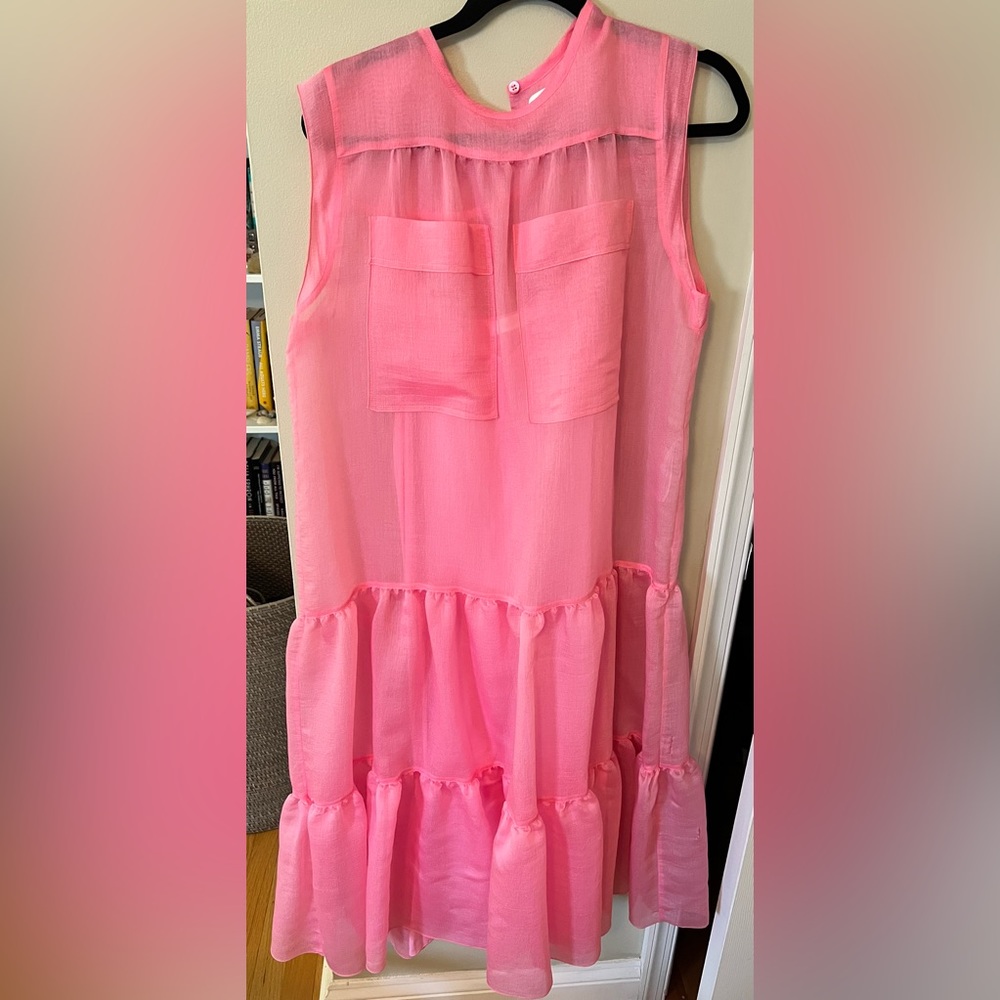 see by Chloe pink party dress